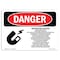 Signmission OSHA Sign, 5" Height, 7" Width, Restricted Access Strong Magnetic Field, Landscape, DS-D-57-L-1690 OS-DS-D-57-L-1690 - alternate 1